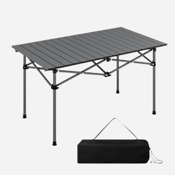 Table pliante noire
