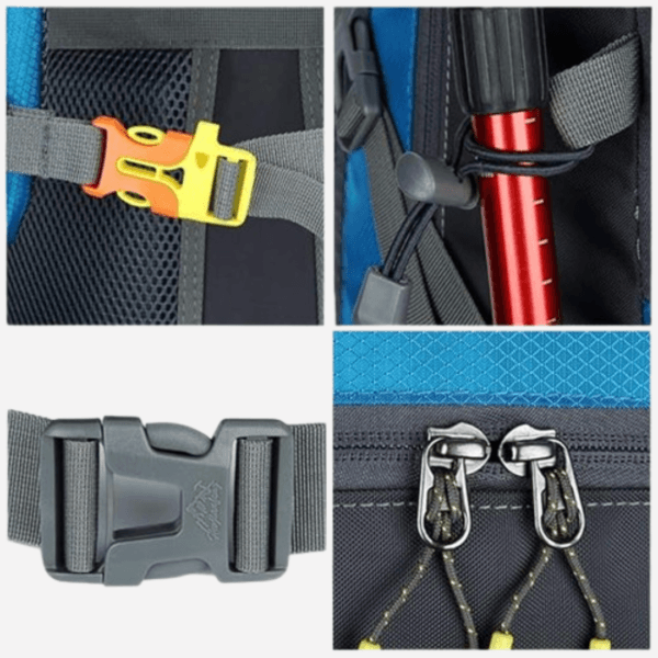 Sac à Dos de Randonnée 50L – Résistant, Confortable, Imperméable – Image 3