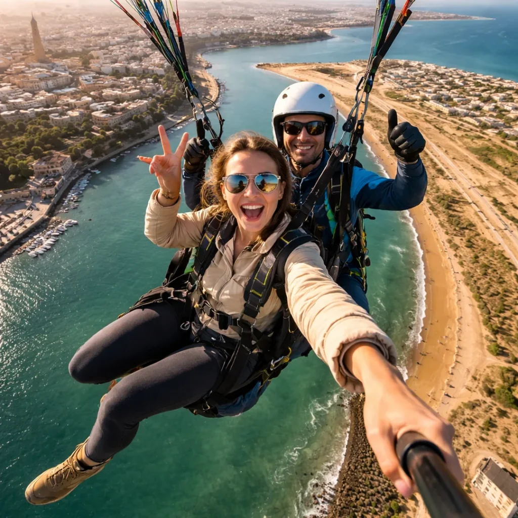 Vol en parapente
